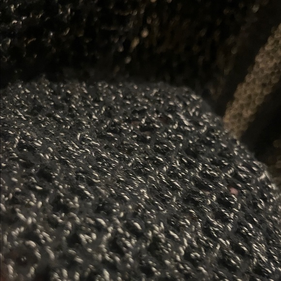 Easel Black Open-Knit Cardigan - Picture 5 of 5